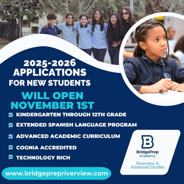 2025- 2026 Applications for new students open