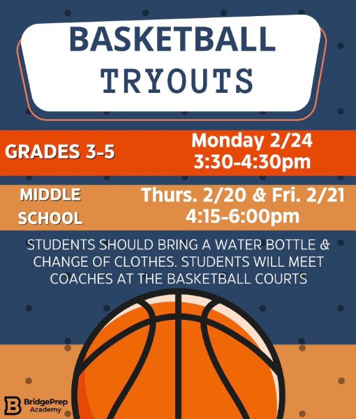 Basketball Tryouts - Middle School 