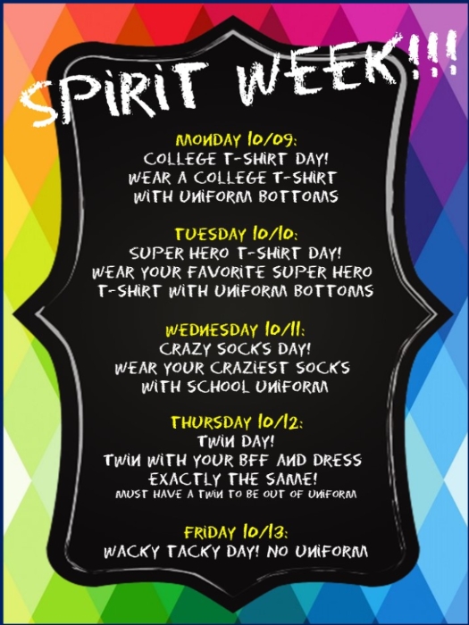 SPIRIT WEEK 2017! - News and Announcements