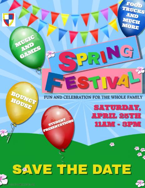 Save the Date for our Spring Festival! - News and Announcements