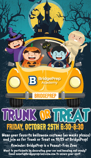 Trunk or Treat is 10/25