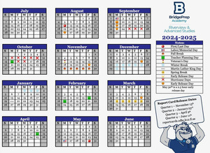 Check out our revised academic calendar 