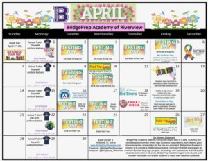 Check out all things happening in April at BridgePrep 